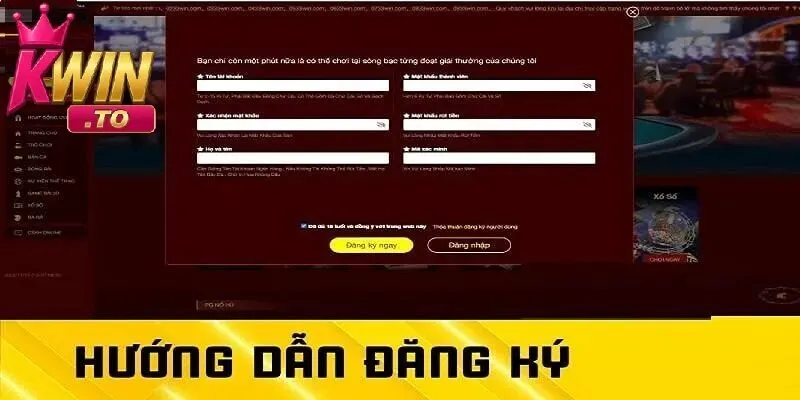 Hướng Dẫn Đăng Ký KWIN Nhanh Chóng và Dễ Dàng Chỉ Với Vài Bước 2 Hướng dẫn đăng ký Kwin